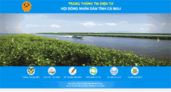Desktop Screenshot of hdnd.camau.gov.vn